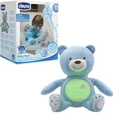 ORSO PROIETTORE BABY BEAR BLU