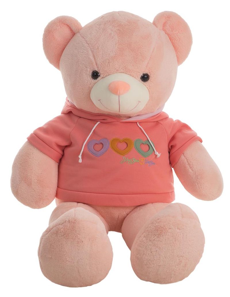 ORSO CON MAGLIA 115CM ROSA