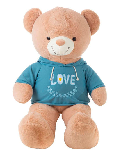 ORSO CON MAGLIA AZZURRA 140CM