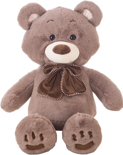 ORSO CARE 120 CM 2 COL. BISONE, MARRONE
