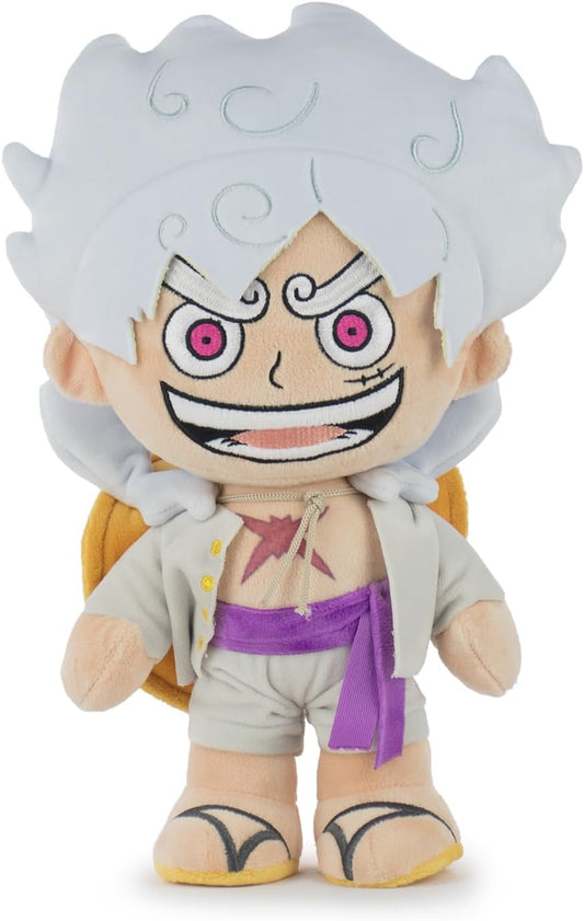 PELUCHE ONE PIECE - LUFFY GEAR 5 - LIMITED EDITION 30CM