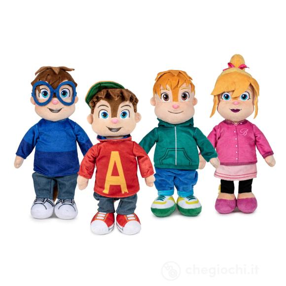 Peluche Alvin And The Chipmunks 4 Ast 30 CM
